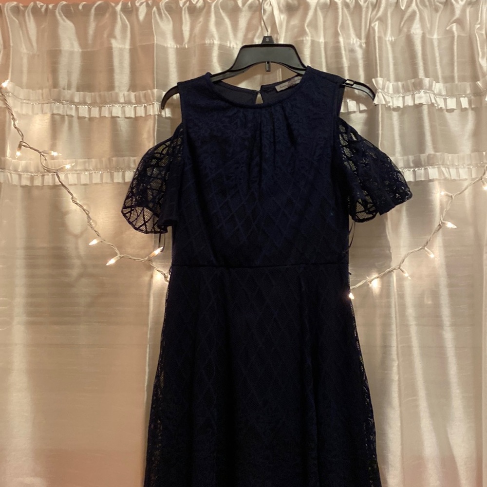 Navy blue dress